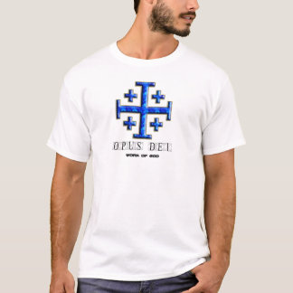 Ver 4 - Jerusalem-Kreuz - Opus Dei - Schluss T-Shirt