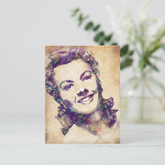 Vera-Ellen Postkarte (Stehend Vorderseite)