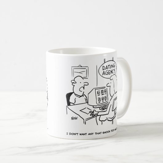 Verabred Agency - will kein Mädchen, das schwitzt Kaffeetasse (VorderseiteRechts)