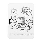 Verabred Agency - will kein Mädchen, das schwitzt Magnet (Vertikal)