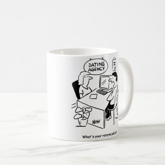 Verabred Agentur. Er will, die Renditepolitik zu k Kaffeetasse (VorderseiteRechts)