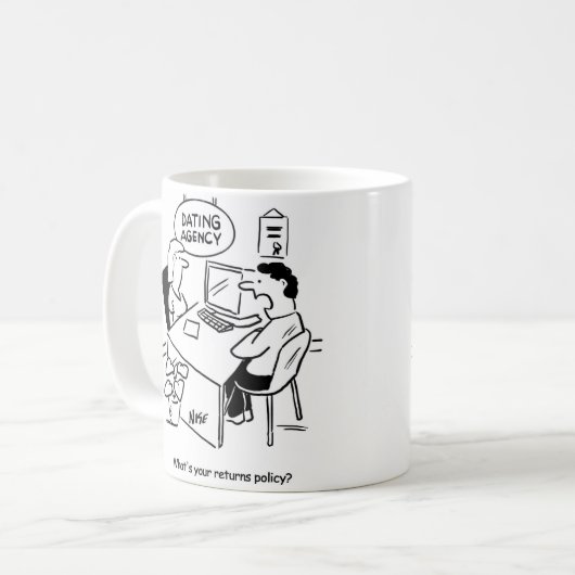 Verabred Agentur. Er will, die Renditepolitik zu k Kaffeetasse (Vorderseite Links)