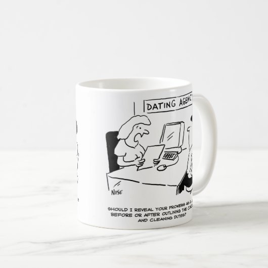 Verabred Agentur - Macht als Geliebter. Online Ver Kaffeetasse (VorderseiteRechts)