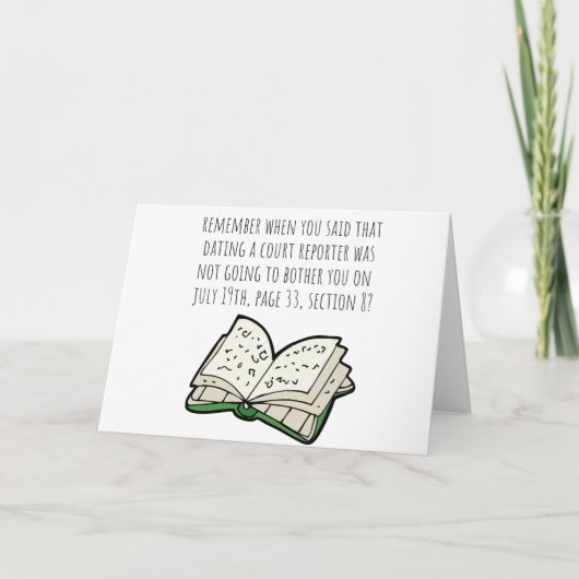 Verabred einer gerichtlichen Korrespondenzkarte Karte (Vorderseite)