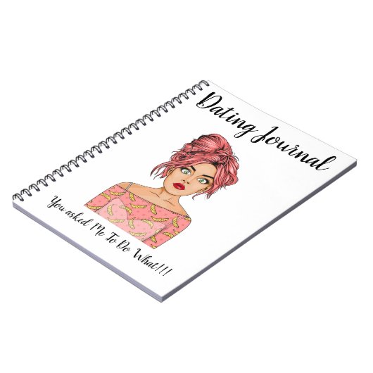 Verabreden Journal - Datum Gefragt Sie zu tun, was Notizblock (Linke Seite)