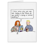 Verabreden Spaß Cartoon Couple (Vorne)