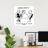 Verabredet Agentur passt zu einer Brauerei Poster (Heimbüro)