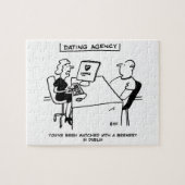 Verabredet Agentur passt zu einer Brauerei Puzzle (Horizontal)