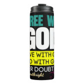 Verabredet euch, Ende des Zweifels Thermosbecher (Vorderseite)