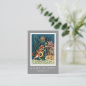 Verabredete, die den Service/Ehestifter - Visitenkarte (Stehend Vorderseite)