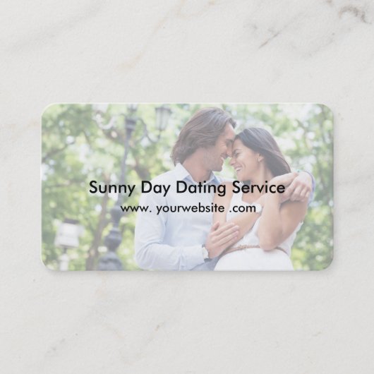 Verabredete Service Visitenkarte (Vorderseite)