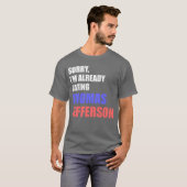 Verabredete Thomas Jefferson T-Shirt (Vorne ganz)