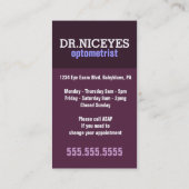 Verabredungs-Erinnerung. Terminkarte (Rückseite)