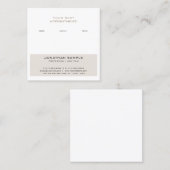 Verabredungs-Erinnerungs-eleganter moderner Terminkarte (Vorne/Hinten)