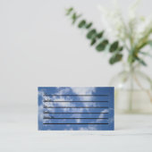 Verabredungs-Karte (Himmel) Terminkarte (Stehend Vorderseite)