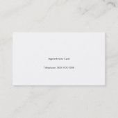 Verabredungs-Karte Terminkarte (Rückseite)