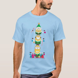 verabscheuungswürdig   Christmas Minion Pyramid T-Shirt