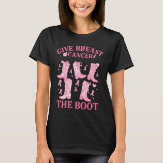 Verabschiede Brustkrebs mit dem Pink Ribbon T-Shirt