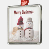**VERABSCHIEDE HERR/FRAU SNOWMAN** CHRISTMAS ORNAM ORNAMENT AUS METALL (Links)