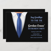 Verabschieden Sie sich von der Party Einladung Kra (Vorne/Hinten)