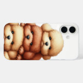 VERABSCHIEDENE STÜCKE VON PODLE PUPPY HUNGS Case-Mate iPhone HÜLLE (Rückseite (Horizontal))