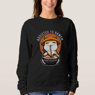 Verabschiedet auf Ramen Sweatshirt