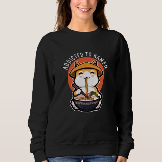 Verabschiedet auf Ramen Sweatshirt (Vorderseite)