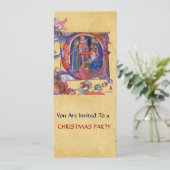 VERABSCHIEDEUNG DES NATIVITÄTSPARCHMENTS MAGI EINLADUNG (Stehend Vorderseite)