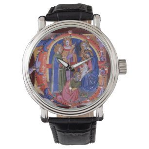 VERABSCHIEDEUNG DES PARCHMENTS DER MAGI-NATIVITÄT ARMBANDUHR