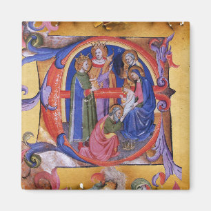 VERABSCHIEDEUNG DES PARCHMENTS DER MAGI-NATIVITÄT MAGNET