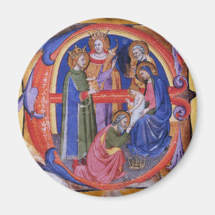 VERABSCHIEDEUNG DES PARCHMENTS DER MAGI-NATIVITÄT MAGNET