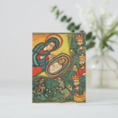 VERABSCHIEDEUNG VON MAGI, NATIVITÄTSCHRISTMAS PARC FEIERTAGSPOSTKARTE (Stehend Vorderseite)