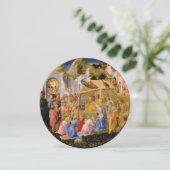 VERABSCHIEDUNG VON MAGI Fra Angelico, Gemstone, We Einladung (Stehend Vorderseite)