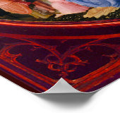 VERABSCHIEDUNG VON MAGI Fra Angelico, Weihnachten Poster (Ecke)