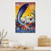 Veracruz für die Fischerei Poster (Küche)