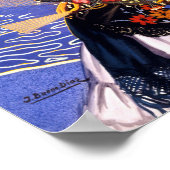 Veracruz Mexico Vintage Travel Poster wiederherges (Ecke)