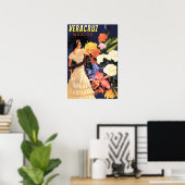 VERACRUZ MEXICO Women Dance Vintage Travel Poster (Heimbüro)