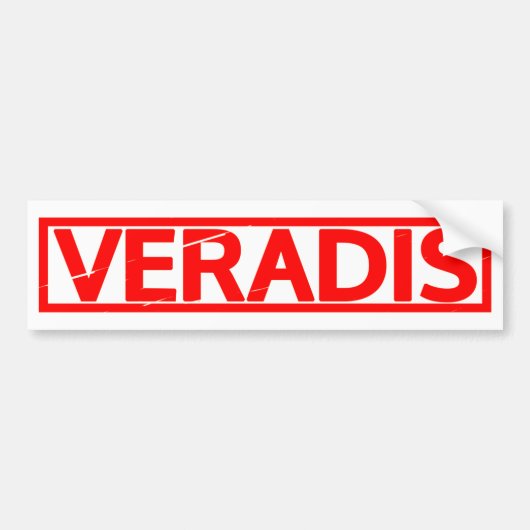 Veradis Briefmarke Autoaufkleber (Vorne)