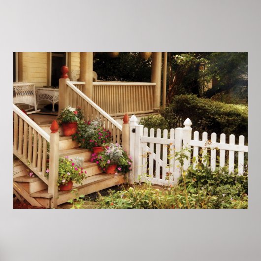 Veranda - Der Garten meiner Großmutter Poster (Vorne)