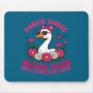Veranda-Gans-Sozialclub muss Gans-Liebhaber-Kleid Mousepad