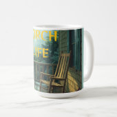VERANDA-LEBEN REGENTAG KAFFEETASSE (VorderseiteRechts)