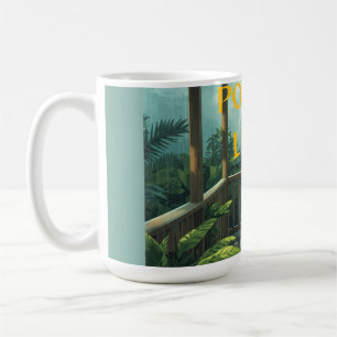 VERANDA-LEBEN REGENTAG KAFFEETASSE