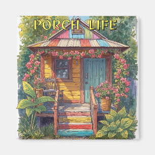 Veranda-Leben Tiny House Magnet