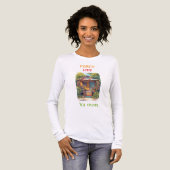 Veranda Leben ya mon Jamaika Tri-Blend Shirt (Vorderseite voll)