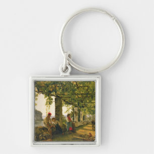 Veranda mit verdrehten Reben, 1828 Schlüsselanhänger