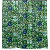 Veranda Verde Duschvorhang (Vorderseite)