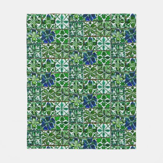 Veranda Verde Fleecedecke (Vorderseite)