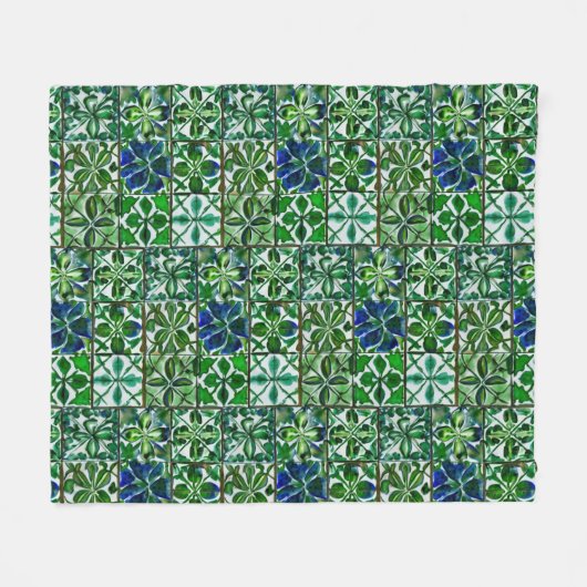 Veranda Verde Fleecedecke (Vorderseite (Horizontal))