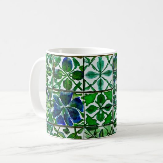 Veranda Verde Kaffeetasse (Vorderseite Links)
