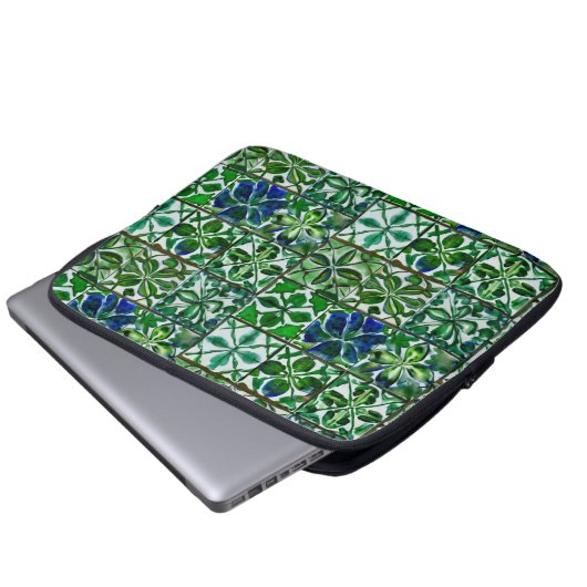 Veranda Verde Laptopschutzhülle (Vorne Knopf)